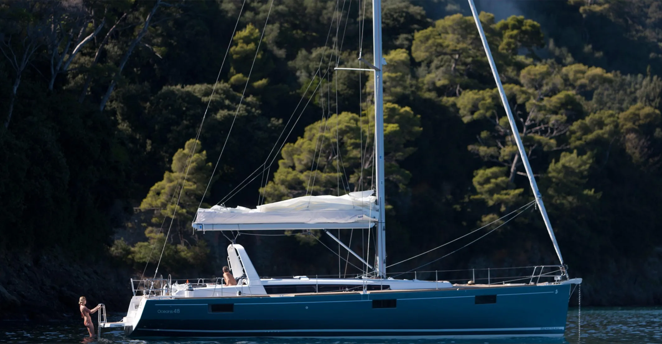 Oceanis 48 Nabucco: Forward Cabin #2 (Cabin Charter - 2 pax) Fully Crewed, ALL EXPENSES — yacht photo 3