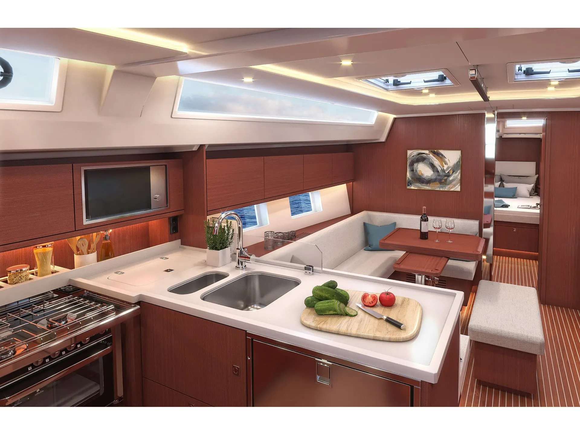 Bavaria C45 Galini — fotografia jachty 2