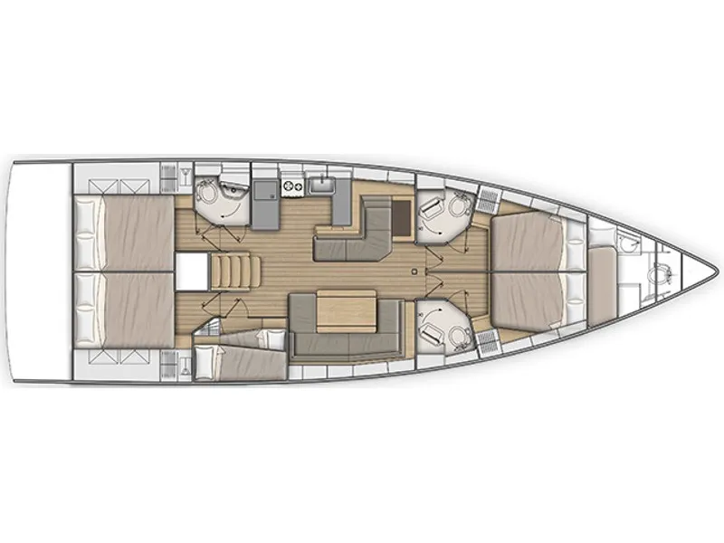 Oceanis 51.1 Jovial — foto dello yacht n. 6