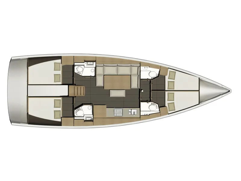 Dufour 460 Grand Large Aquilo — фотография яхты 4