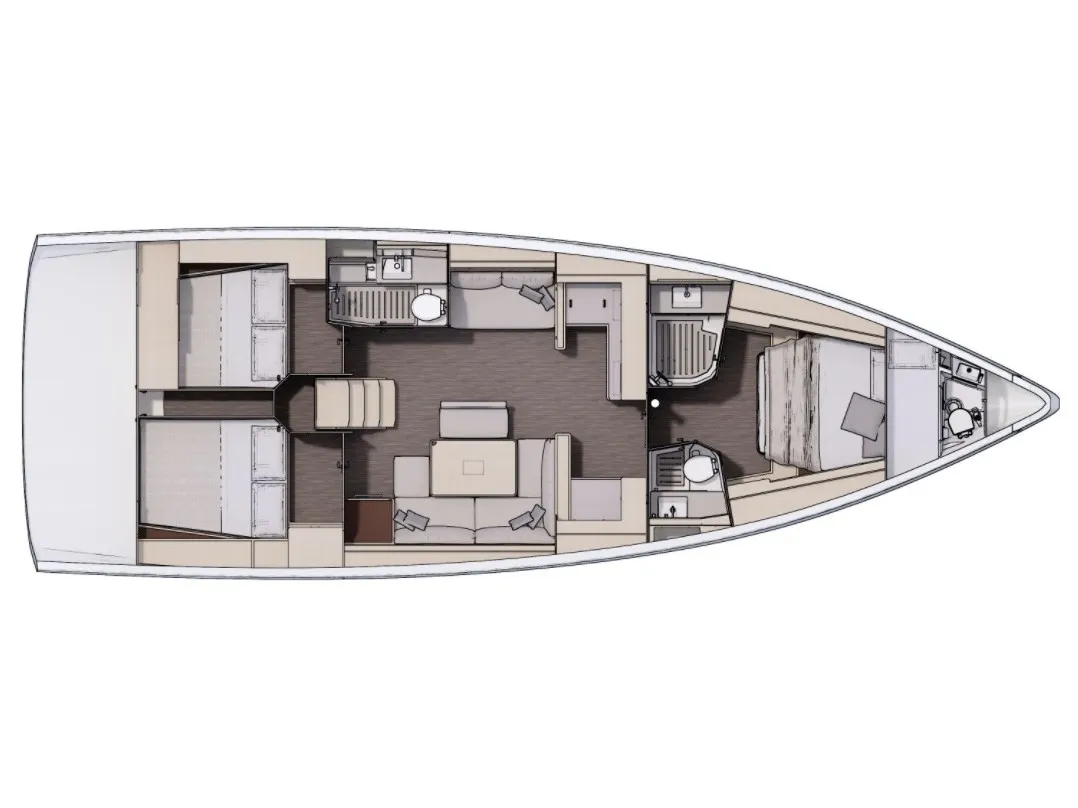 Dufour 470 Angelique — yacht photo 34