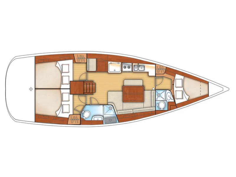 Oceanis 40 Arietta — фотография яхты 2