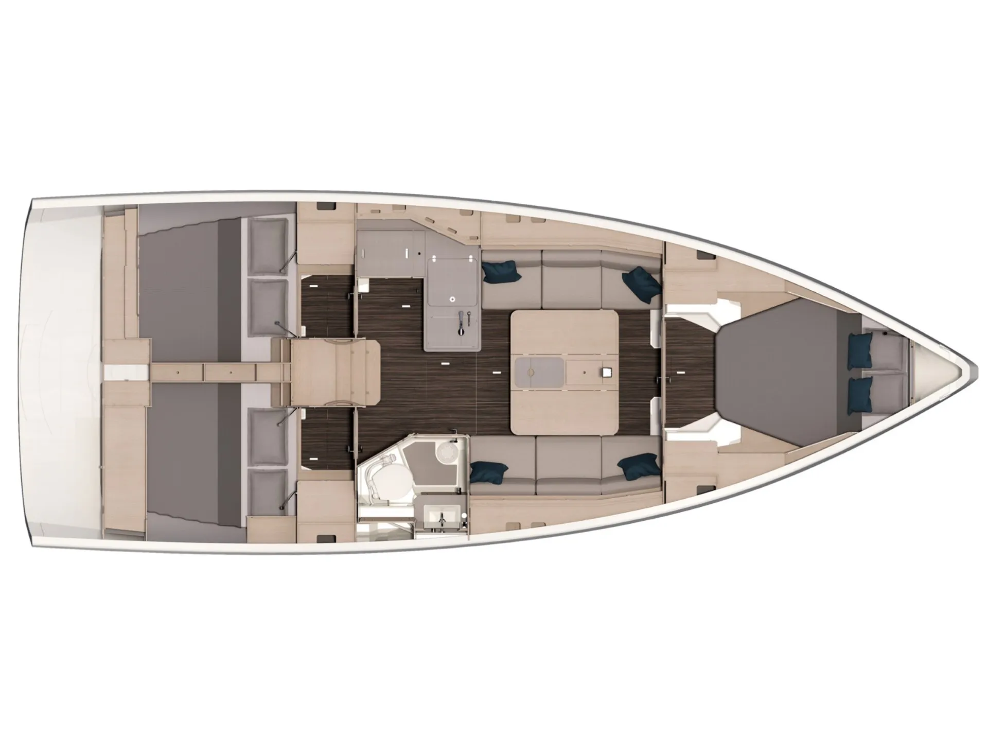 Dufour 37 Alma — фотография яхты 2