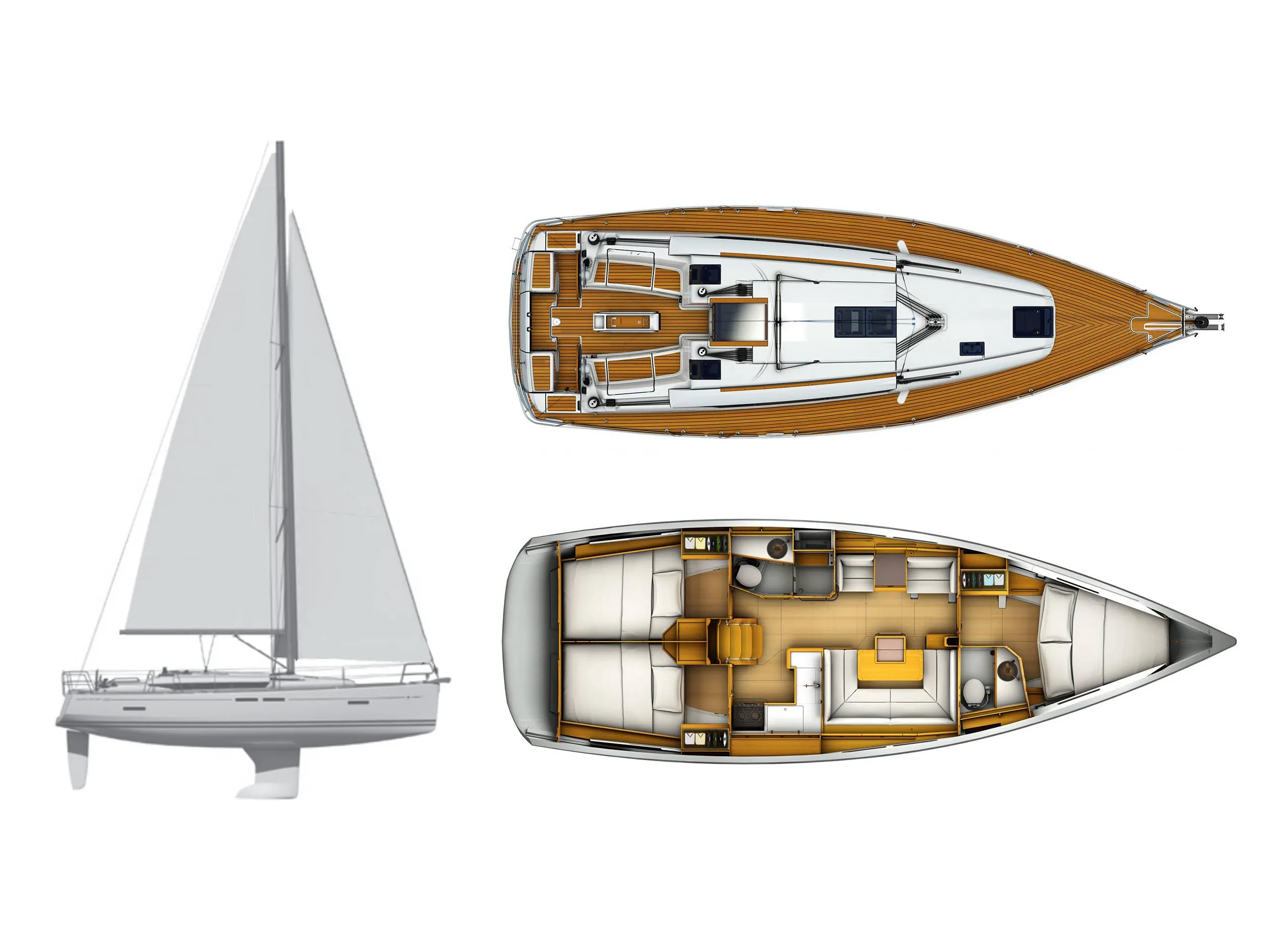 Sun Odyssey 419 Kinthia — фотография яхты 4