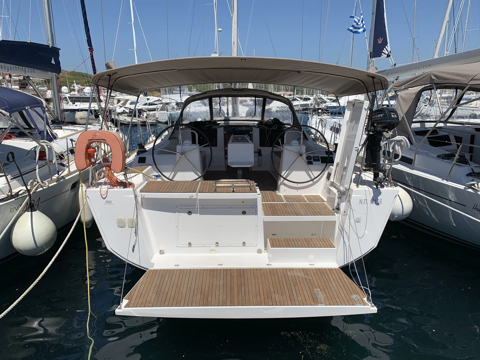 Dufour 460 Grand Large Fish N`Chips — фотография яхты 8