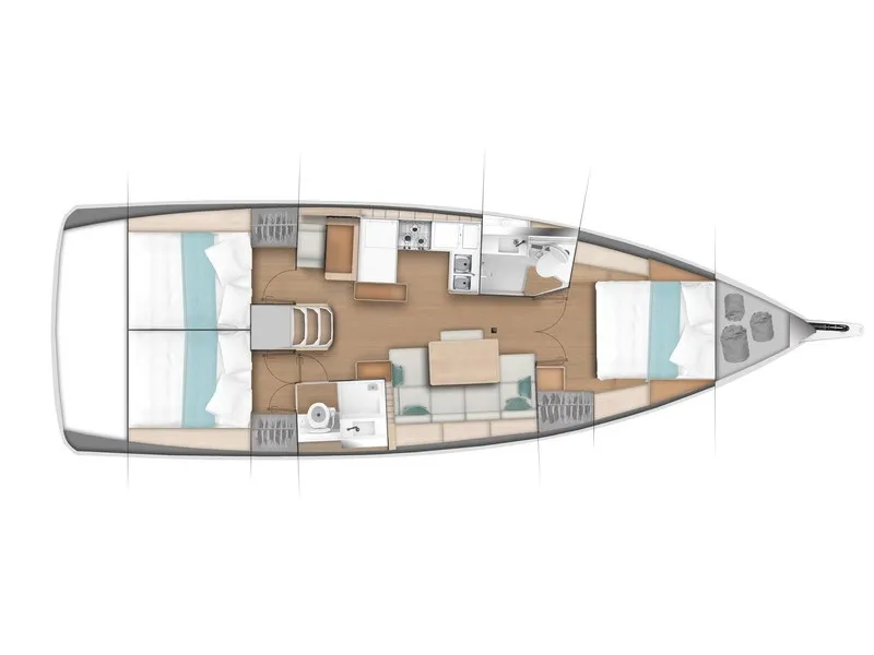 Sun Odyssey 440 Sunney — фотография яхты 2