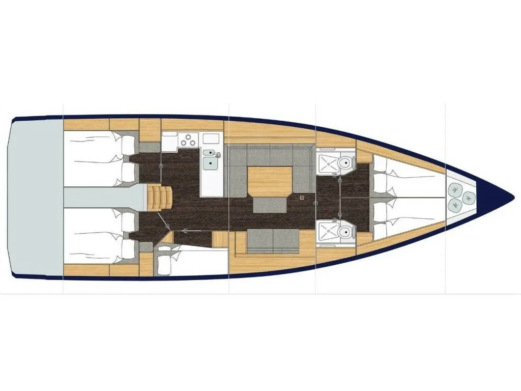 Bavaria 45 Aurora — Yachtfoto 2