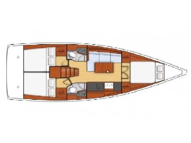 Oceanis 38.1 Sea Wolf — Yachtfoto 2