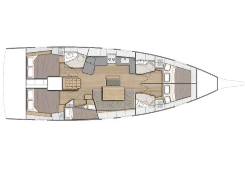 Oceanis 46.1 MR. WHITE — фотография яхты 41