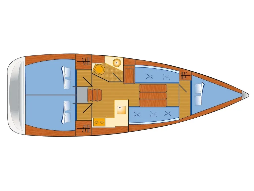 Sun Odyssey 349 Ana — фотография яхты 5
