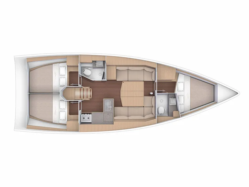 Dufour 390 Grand Large Barone — yacht photo 17