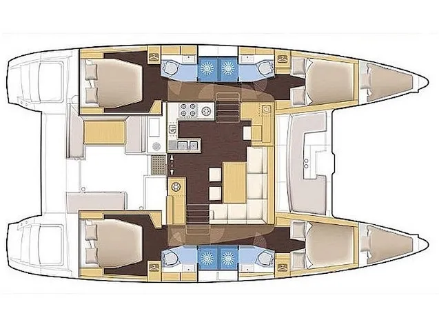 Lagoon 450 Fly L450F-15A — foto dello yacht n. 3