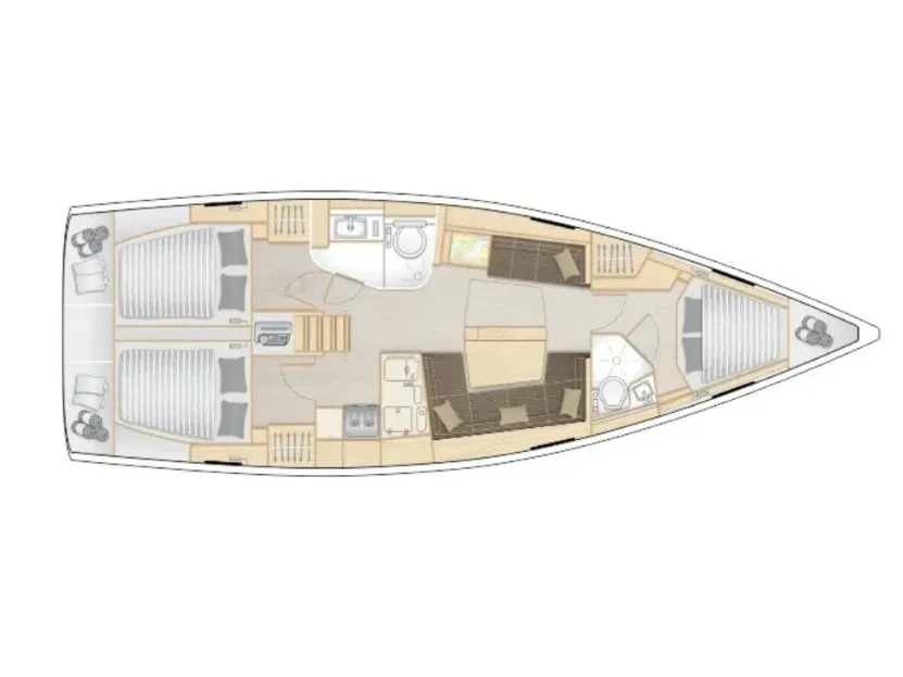 Hanse 418 Shrimp — yacht photo 3