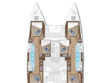 Lagoon 50 For Sail Too - Green Wave — фотография яхты 5