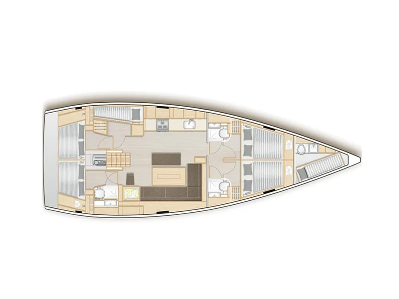 Hanse 508 Alian — yacht photo 10