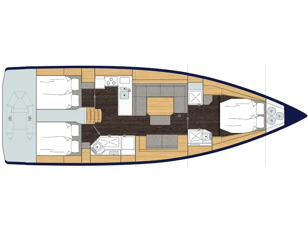 Bavaria C45 Style Libertas — фотография яхты 14