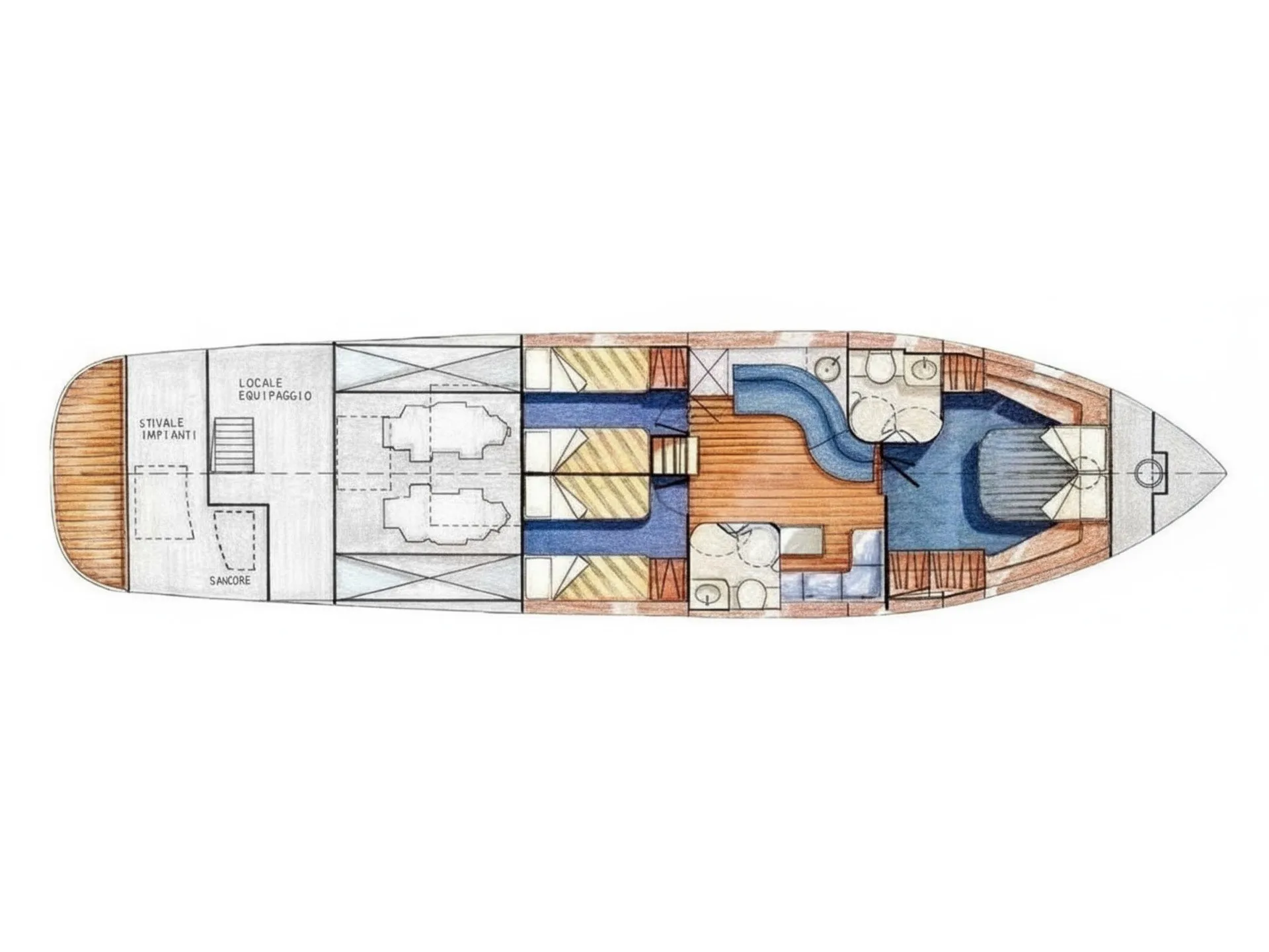 Conam 58S Terry Blue — yacht photo 20