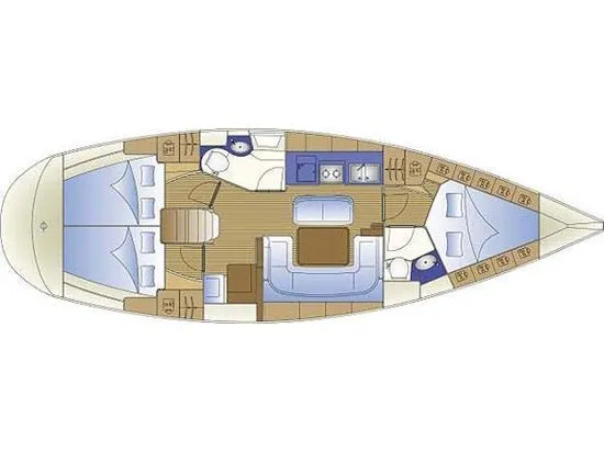 Bavaria 40 Cruiser — фотография яхты 5