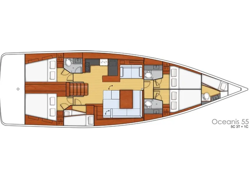 Oceanis 55 Dreamer — yacht photo 5