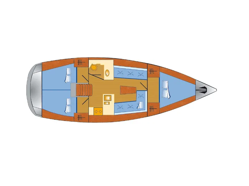Bavaria Cruiser 37 Bibi — фотография яхты 3