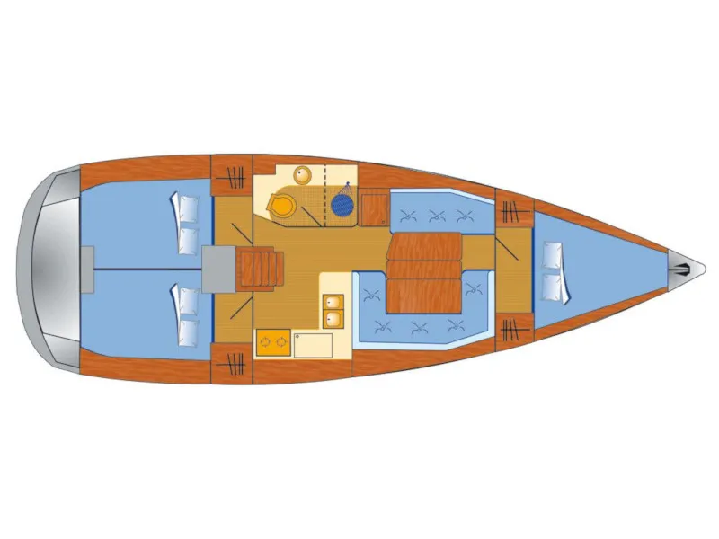 Sun Odyssey 389 Tina — фотография яхты 17