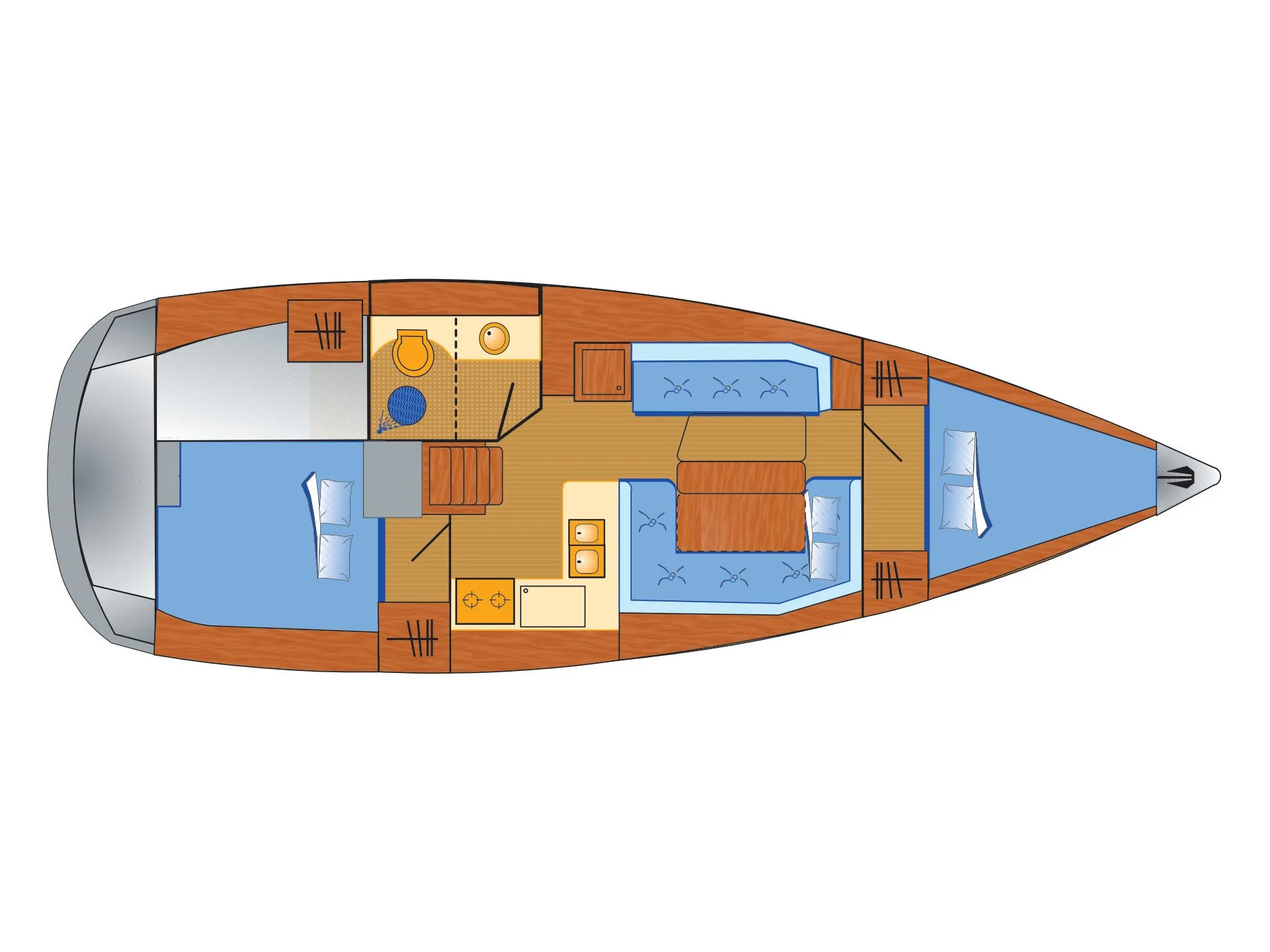 Sun Odyssey 389 Tara — фотография яхты 6