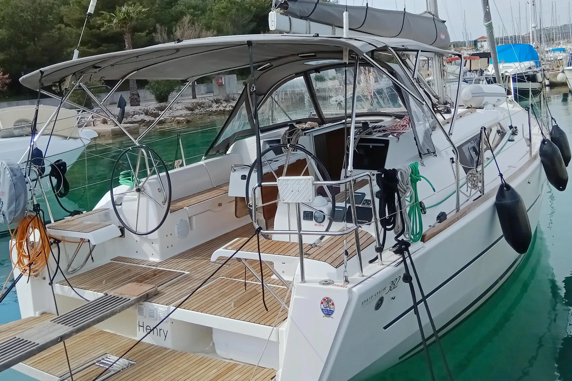 Dufour 382 Grand Large Henry — fotografia jachty 19