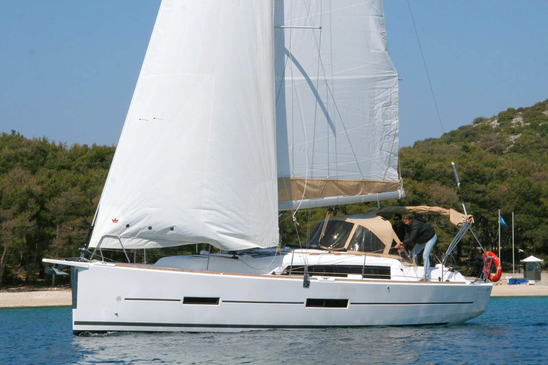 Dufour 382 Grand Large Henry — fotografia jachty 16