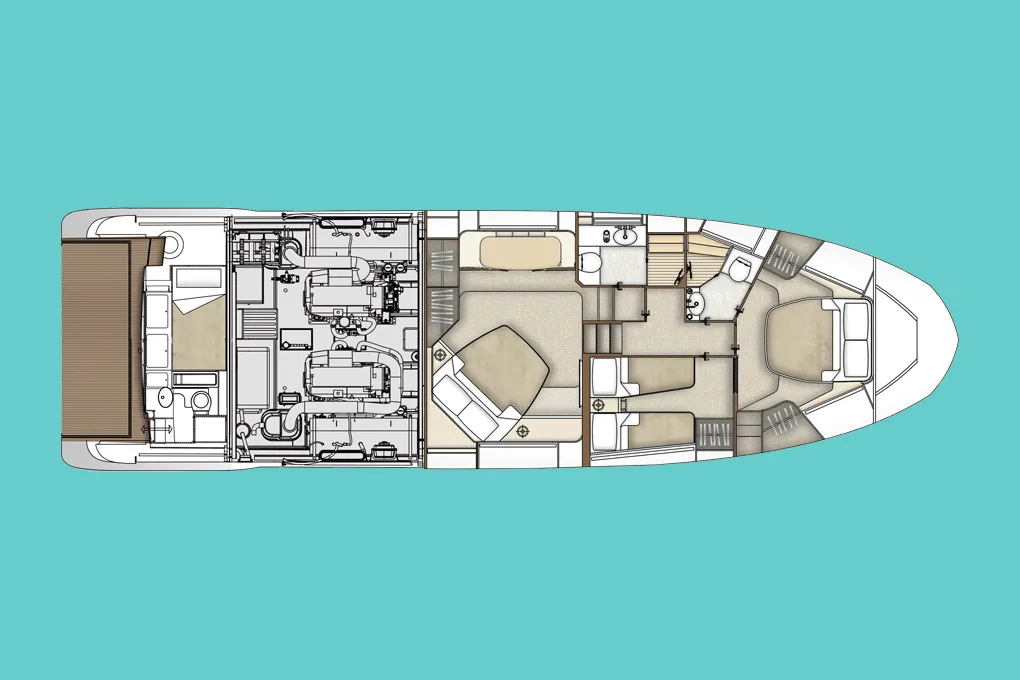 Azimut 55 MAWI — yacht photo 27