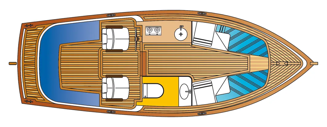 De Drait Drachtster Sloep Cabin 750 Drait 153 — foto dello yacht n. 8