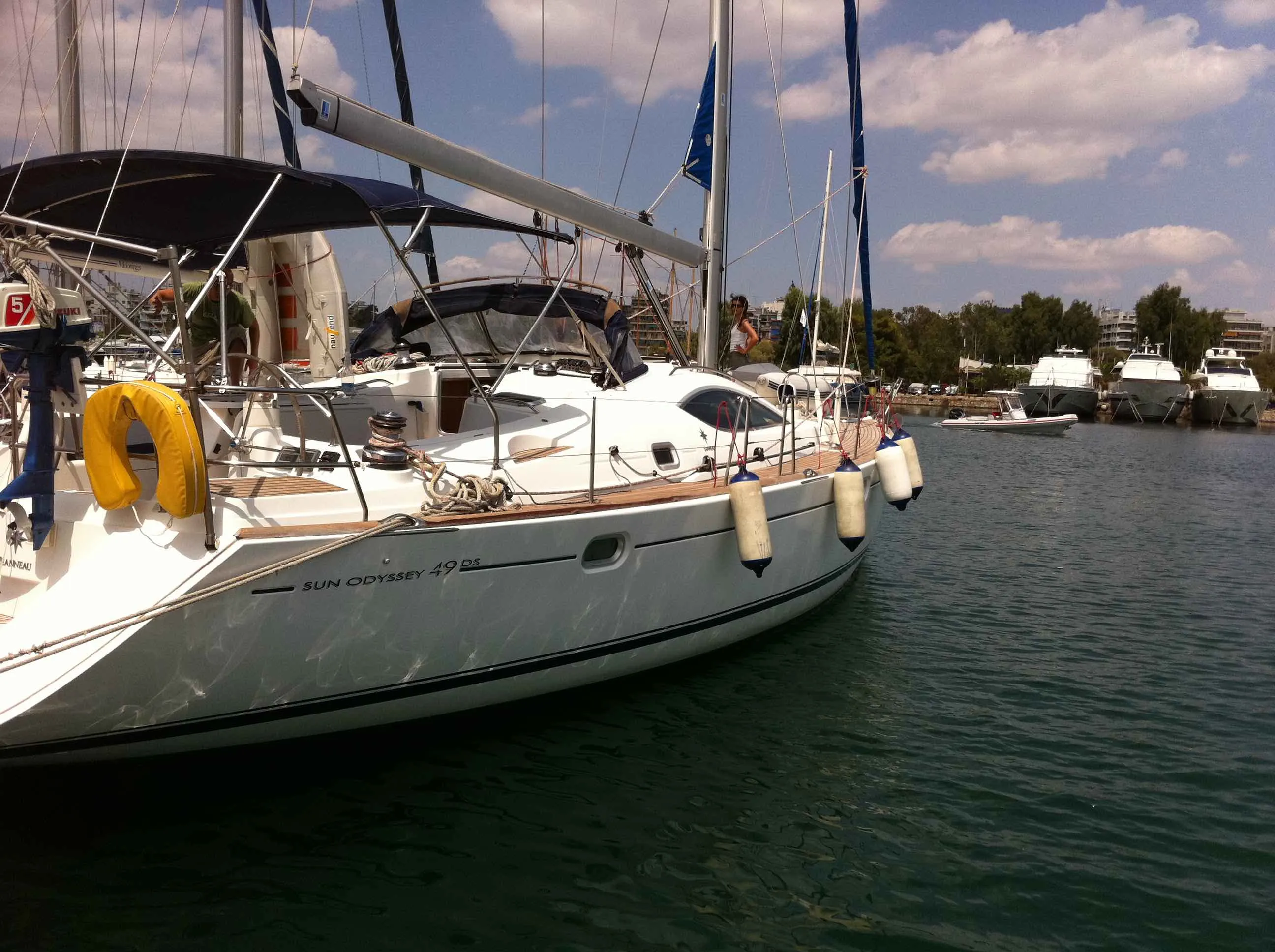 Sun Odyssey 49DS Idrea — Yachtfoto 3