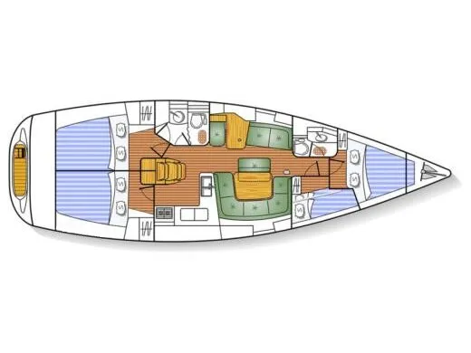 Sun Odyssey 43 Frine — fotografia jachty 8