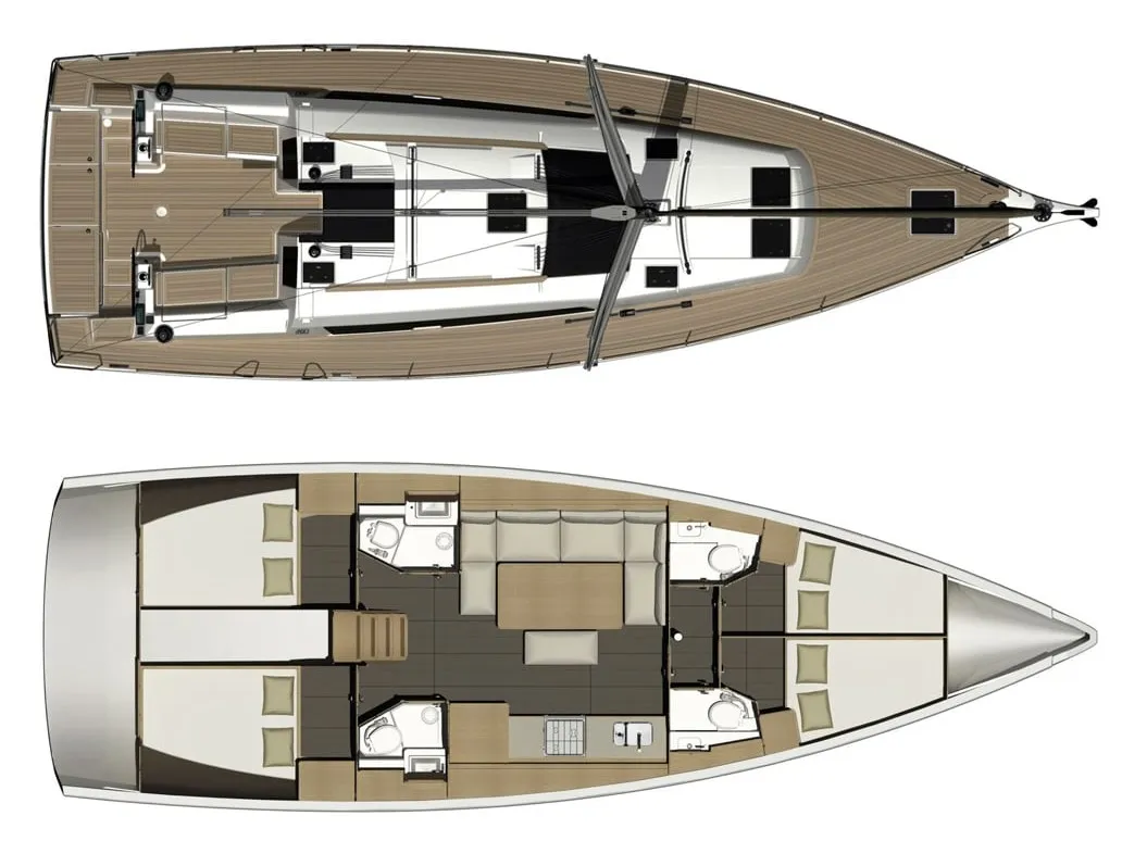 Dufour 460 Grand Large Vaiana — yacht photo 2