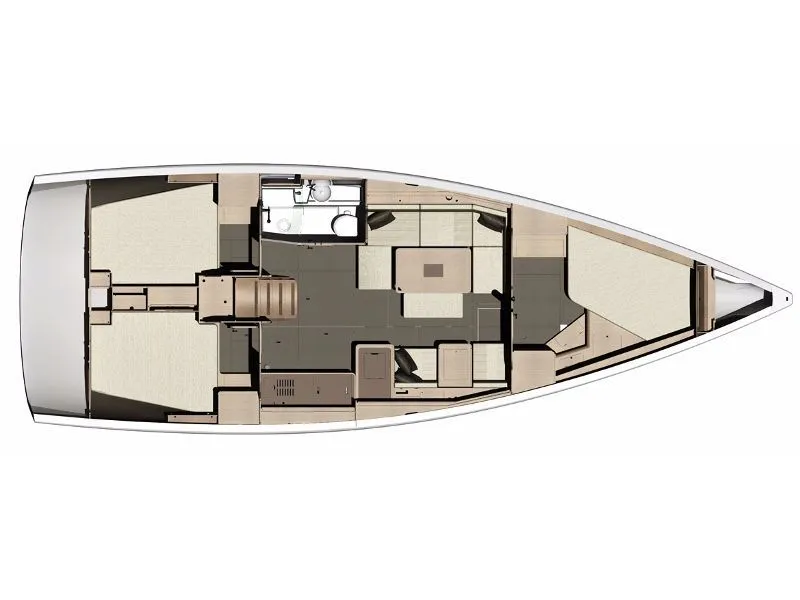 Dufour 410 Grand Large Anemos — yacht photo 2