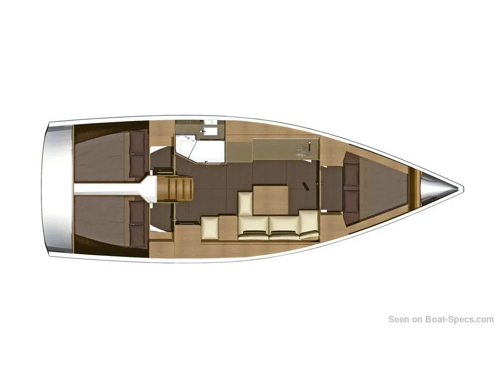 Dufour 382 Grand Large Scirocco — fotografia jachty 2
