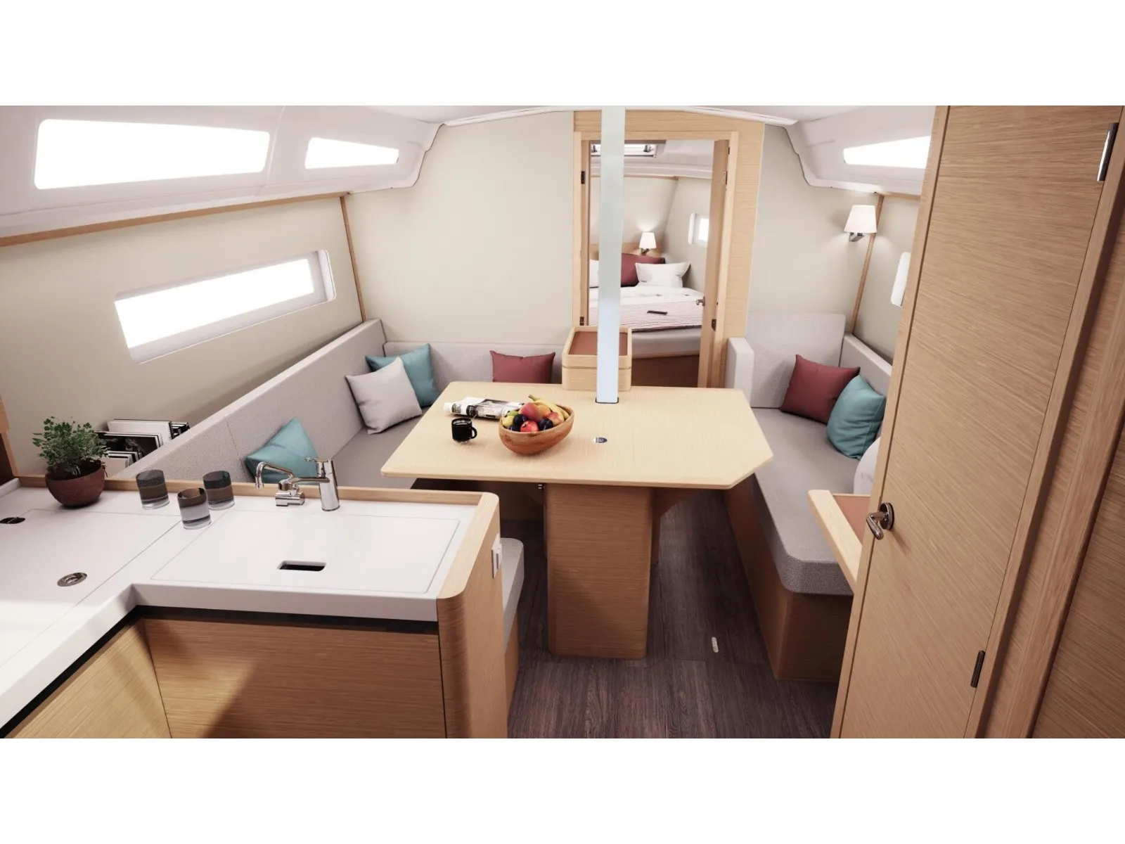 Sun Odyssey 380 Phos - Comfort line — yacht photo 2