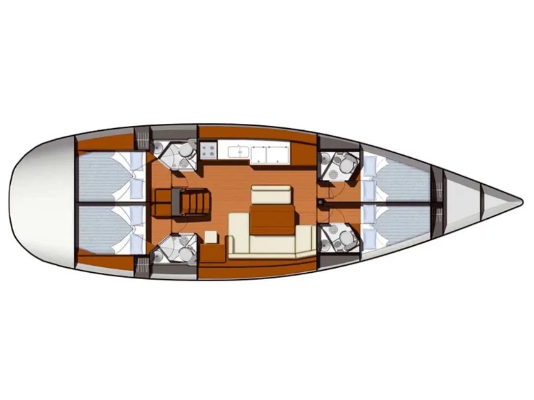 Sun Odyssey 49 Sirius — jahtikuva 3