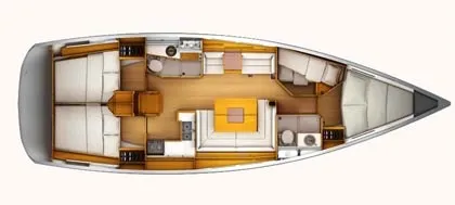 Sun Odyssey 439 Marina 1 — jahtikuva 3