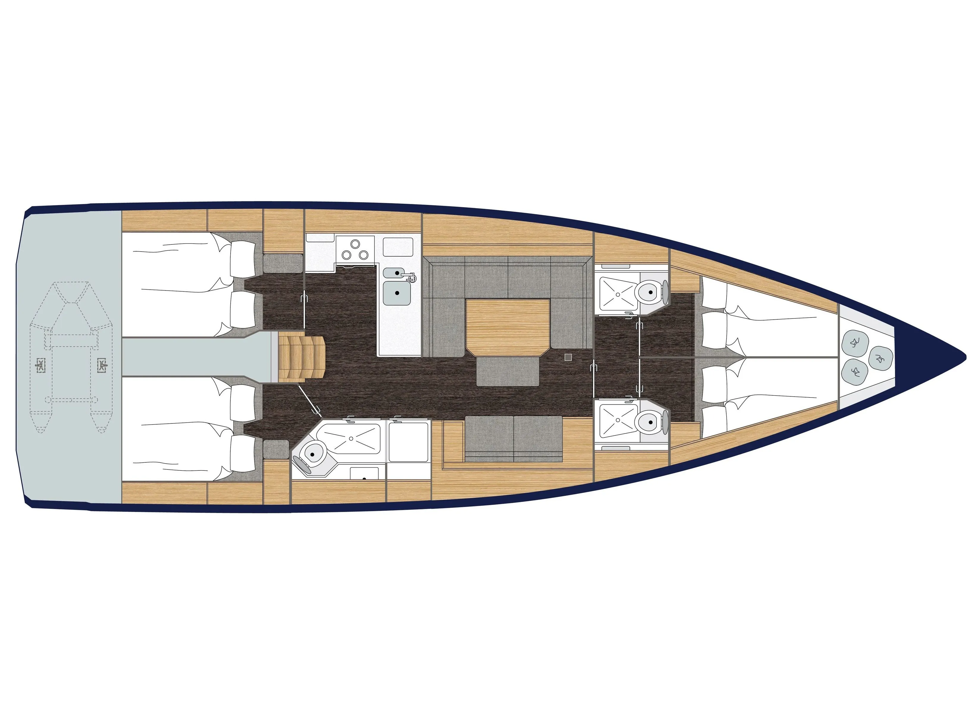 Bavaria C45 Red Horizon — фотография яхты 14