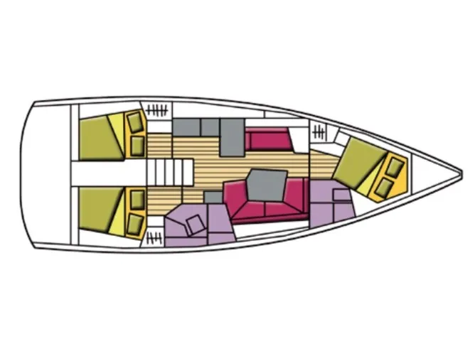 Oceanis 41.1 Achemar — фотография яхты 8