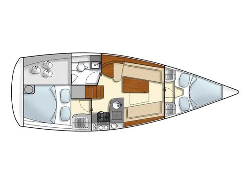 Hanse 325 Selini — фотография яхты 3