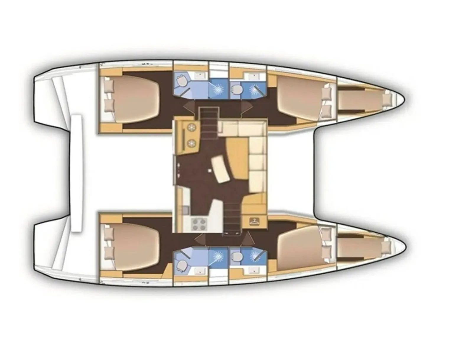 Lagoon 42 Laurencia — yachtbillede 5