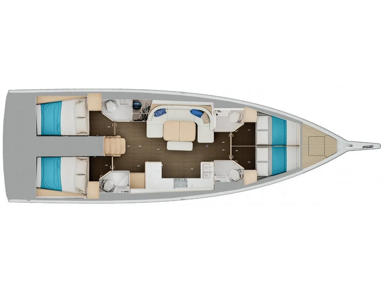 Sun Odyssey 455 SAIL AWAY — фотография яхты 10