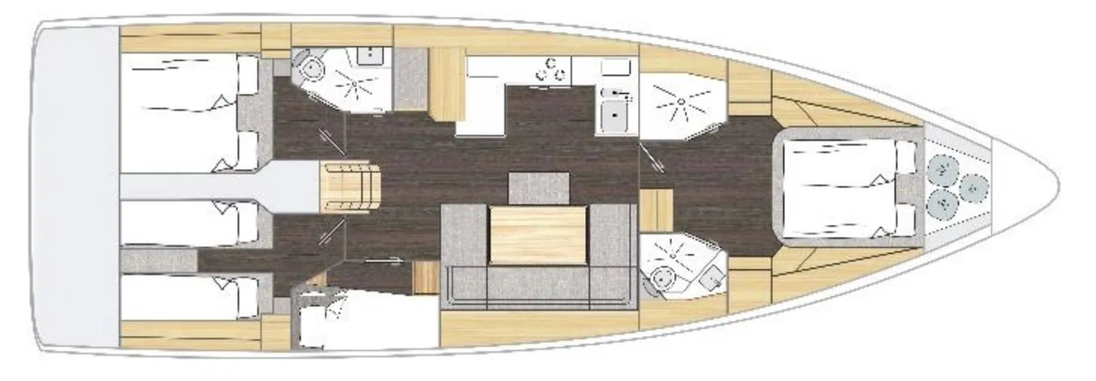 Bavaria C46 Eileen — фотография яхты 11