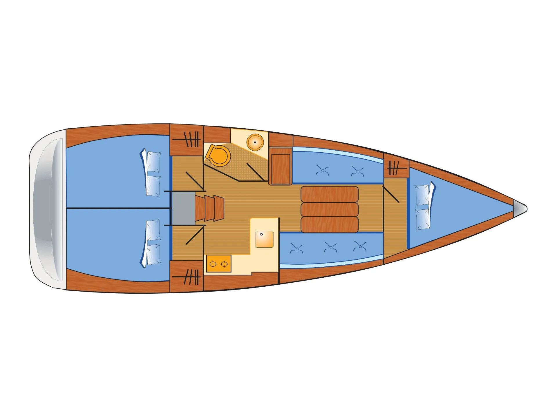 Sun Odyssey 349 Serineh — фотография яхты 9