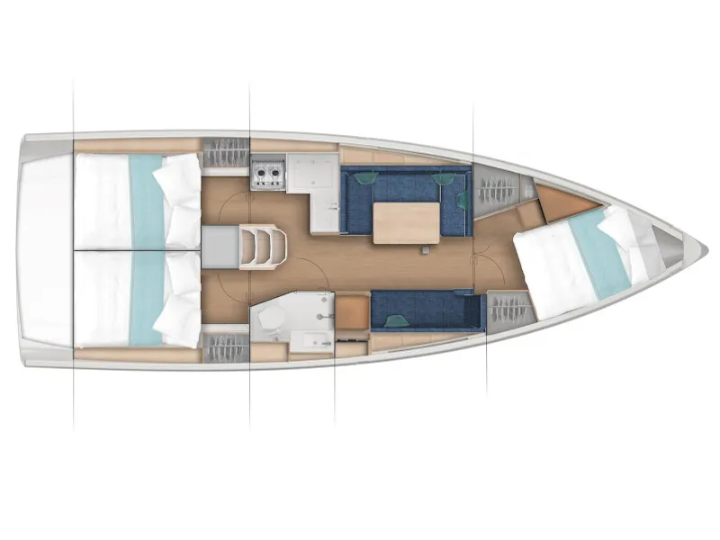 Sun Odyssey 380 Maitai — foto dello yacht n. 2