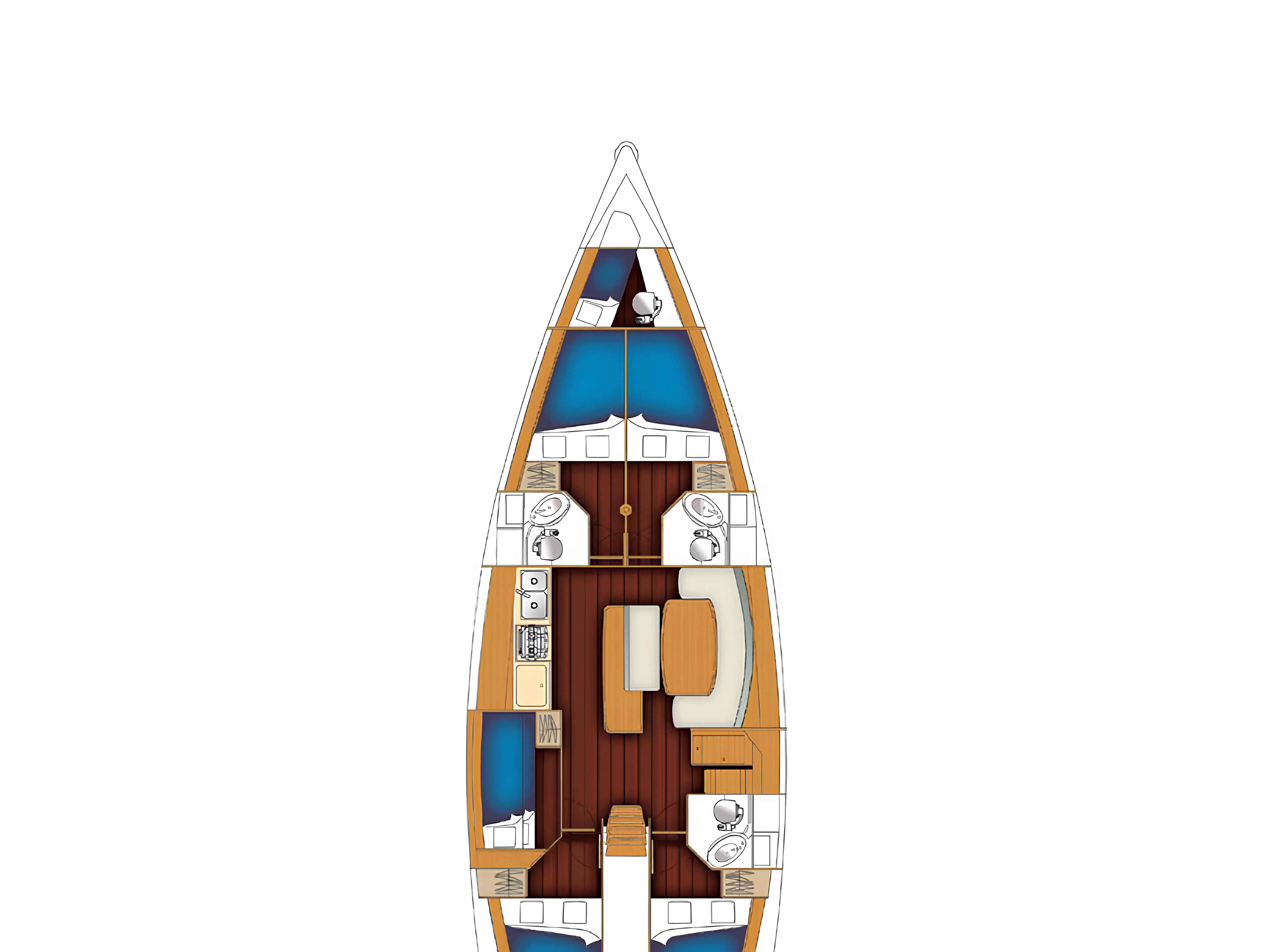 Cyclades 50.5 Take Five — фотография яхты 5