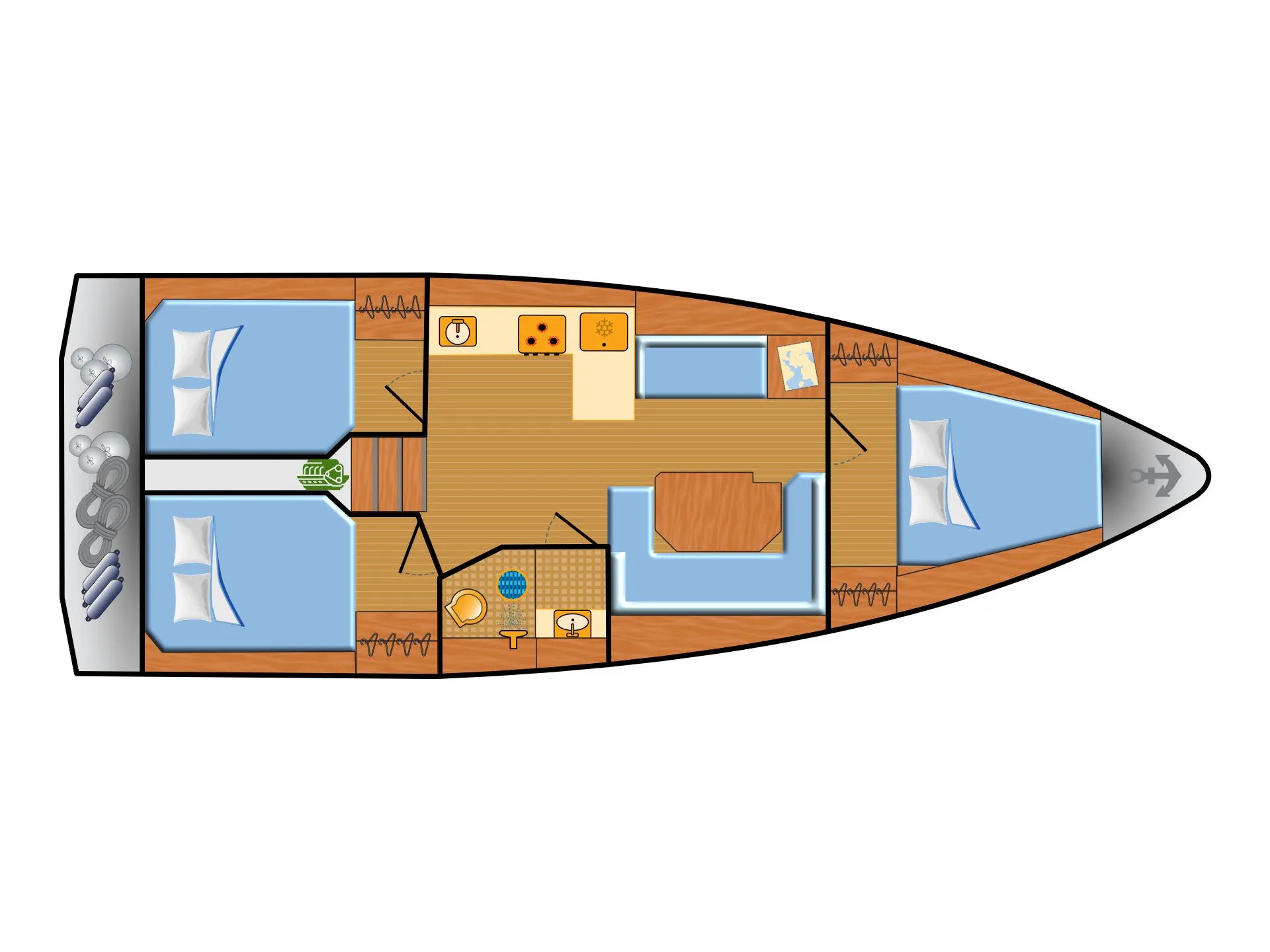 Bavaria 38 Cruiser Levante — фотография яхты 10