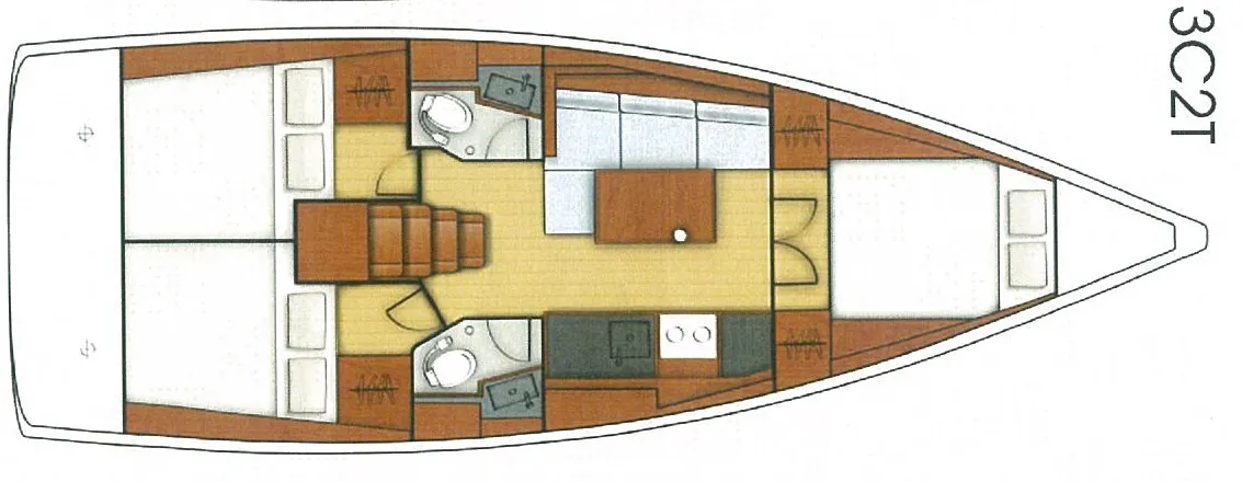 Oceanis 38.1 SIRINA "Sails 2025" — foto dello yacht n. 7