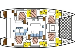 Lagoon 620 Cabin M06 (RM) — fotografia jachty 2